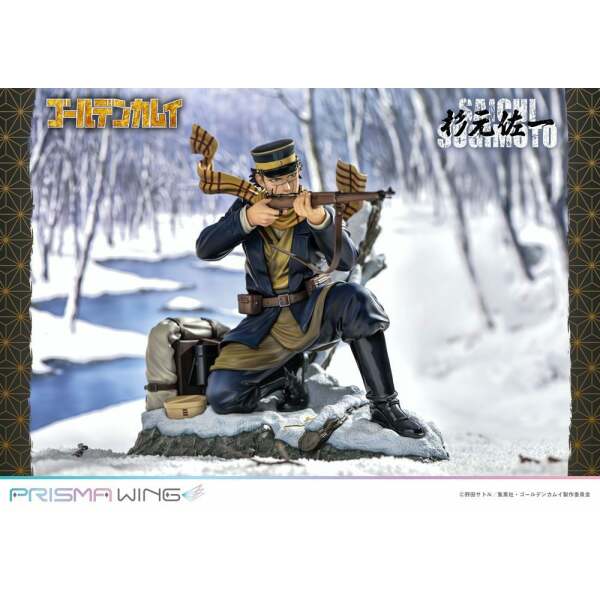 Estatua Prisma Wing Saichi Sugimoto Golden Kamuy PVC 1/7 20 cm - Collector4u.com