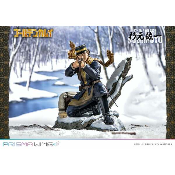 Estatua Prisma Wing Saichi Sugimoto Golden Kamuy PVC 1/7 20 cm - Collector4u.com