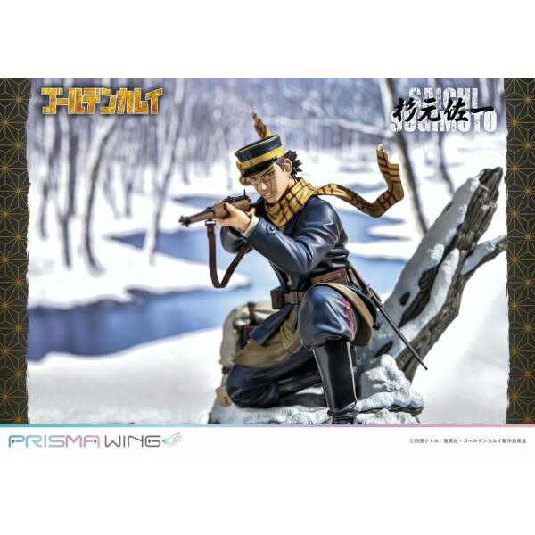 Estatua Prisma Wing Saichi Sugimoto Golden Kamuy PVC 1/7 20 cm - Collector4u.com