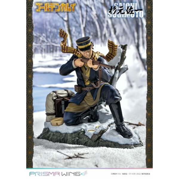 Estatua Prisma Wing Saichi Sugimoto Golden Kamuy PVC 1/7 20 cm - Collector4u.com