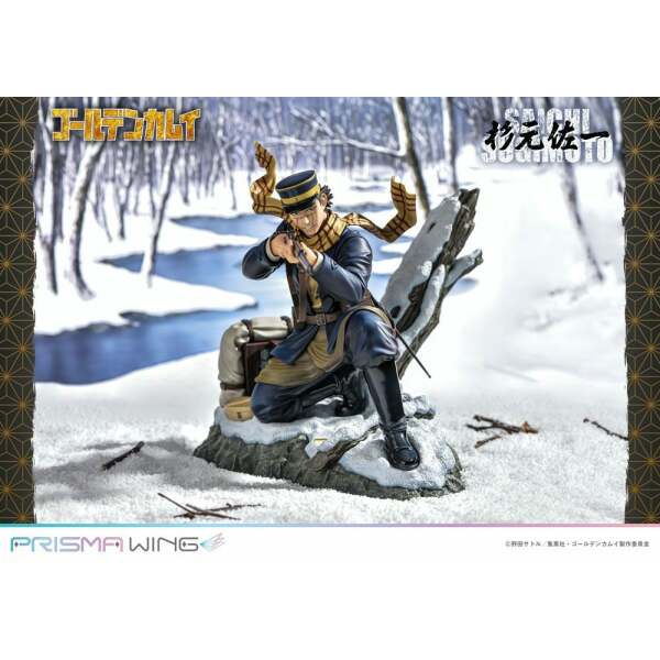 Estatua Prisma Wing Saichi Sugimoto Golden Kamuy PVC 1/7 20 cm - Collector4u.com