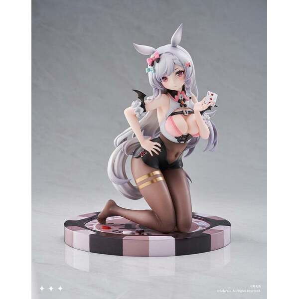 Estatua PVC 1/7 Ashige-chan: Lucky Dealer Original Character Ver. 19 cm - Collector4u.com