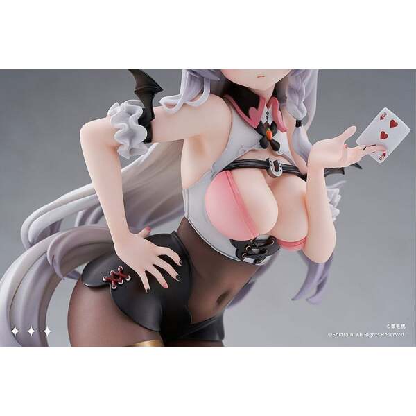 Estatua PVC 1/7 Ashige-chan: Lucky Dealer Original Character Ver. 19 cm - Collector4u.com