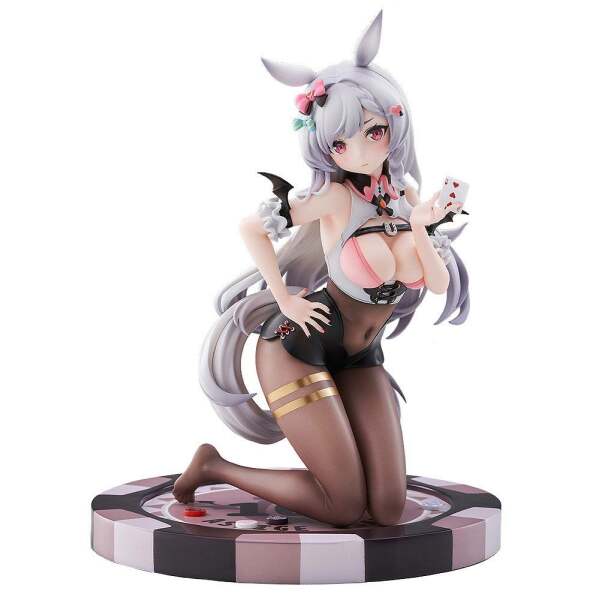 Estatua Pvc 1 7 Ashige Chan Lucky Dealer Original Character Ver 19 Cm