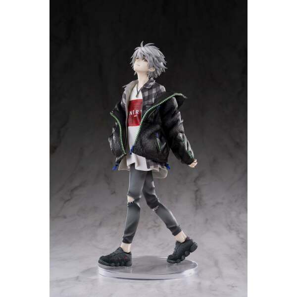 Estatua Pvc 1 7 Kaworu Nagisa Neon Genesis Evangelion Ver Radio Eva Part 2 Original Color 25 Cm