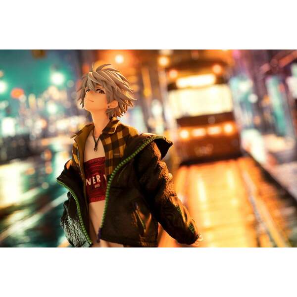 Estatua PVC 1/7 Kaworu Nagisa Neon Genesis Evangelion Ver. Radio Eva Part 2 25 cm - Collector4u.com