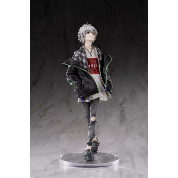 Estatua PVC 1/7 Kaworu Nagisa Neon Genesis Evangelion Ver. Radio Eva Part 2 Original Color 25 cm - Collector4u.com