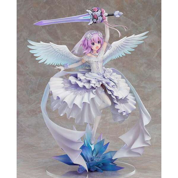 Estatua 1/7 Neptune Little Purple Hyperdimension Neptunia Ver. 32 cm - Collector4u.com