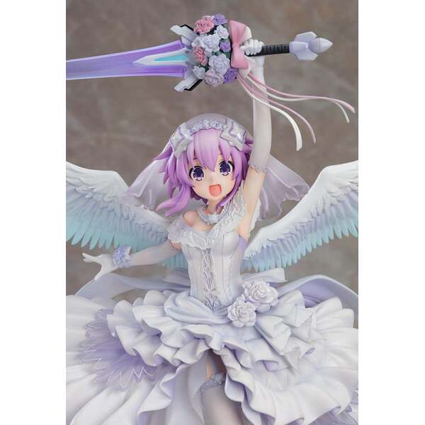 Estatua 1/7 Neptune Little Purple Hyperdimension Neptunia Ver. 32 cm - Collector4u.com