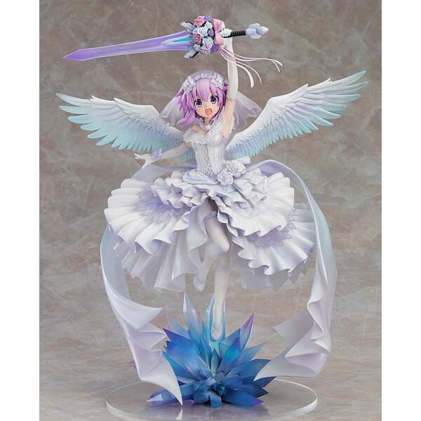 Estatua 1/7 Neptune Little Purple Hyperdimension Neptunia Ver. 32 cm - Collector4u.com