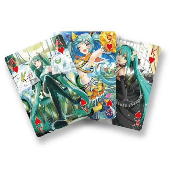 Baraja De Naipes Miku Styles Hatsune Miku