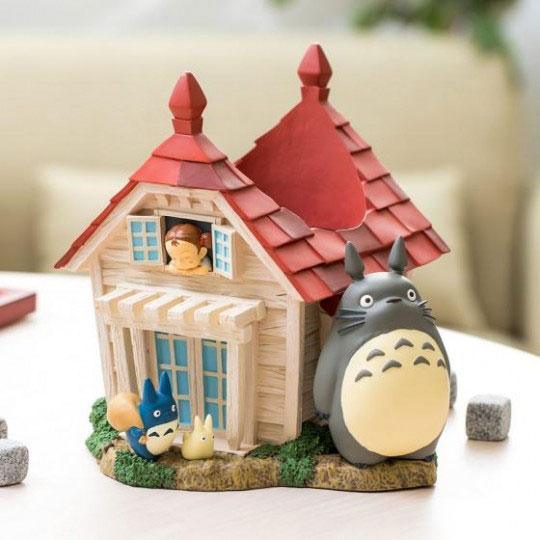 Diorama / Bote de almacenamiento House & Totoro Mi vecino Totoro