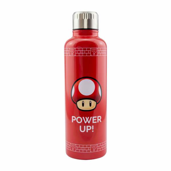 Botella De Agua Power Up Super Mario