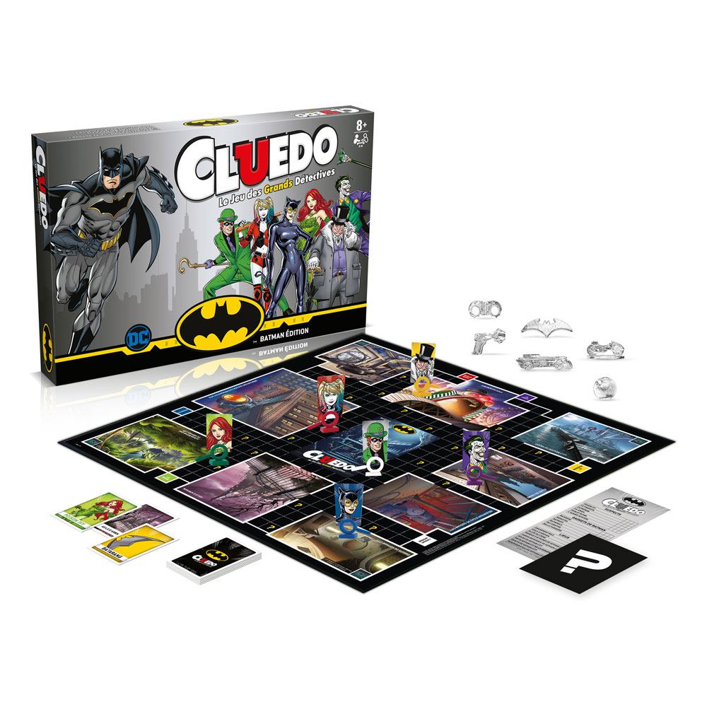 DC Comics Juego de Mesa Cluedo Batman *Edición Francesa*