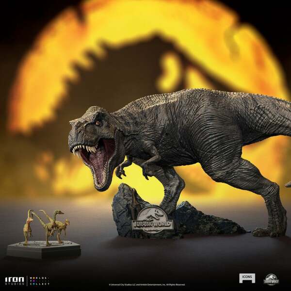 Estatua Compsognathus Jurassic World Icons 5 cm - Collector4u.com