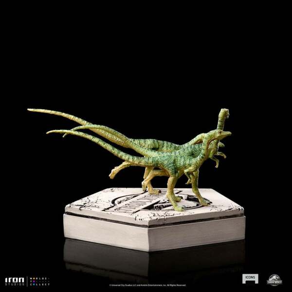 Estatua Compsognathus Jurassic World Icons 5 cm - Collector4u.com