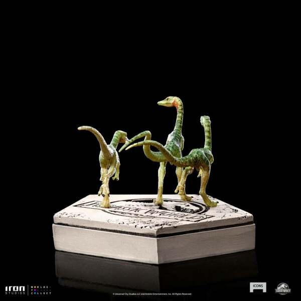 Estatua Compsognathus Jurassic World Icons 5 cm - Collector4u.com