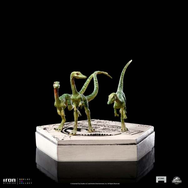 Estatua Compsognathus Jurassic World Icons 5 cm - Collector4u.com