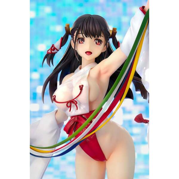 Estatua Shrine Maiden Akane Kagura Original Character Pvc Tight Na Oshigoto 2 25 Cm 5