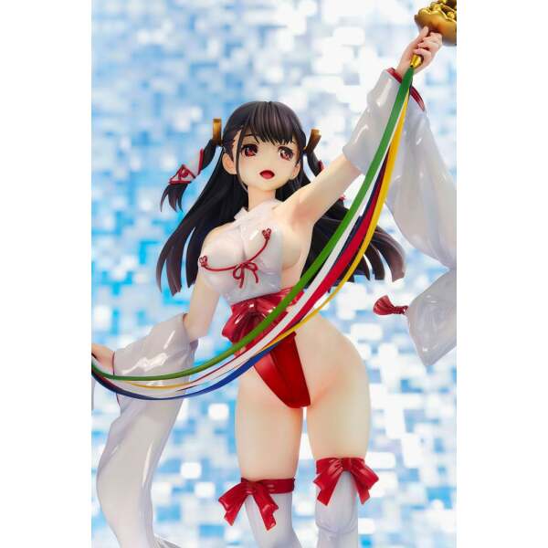 Estatua Shrine Maiden Akane Kagura Original Character Pvc Tight Na Oshigoto 2 25 Cm 9