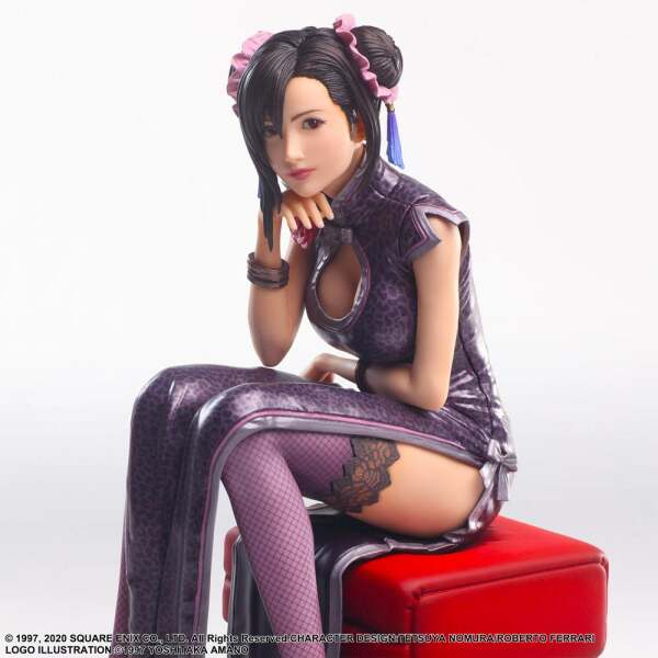 Estatua Tifa Lockhart Sporty Dress Ver Final Fantasy VII Remake Static Arts Gallery 16 cm - Collector4u.com