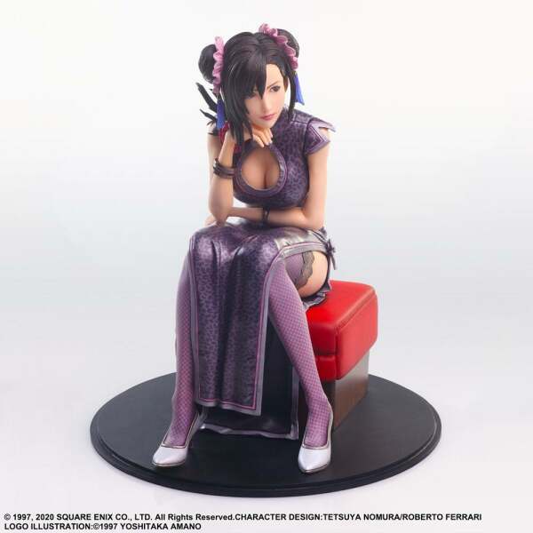 Estatua Tifa Lockhart Sporty Dress Ver Final Fantasy VII Remake Static Arts Gallery 16 cm - Collector4u.com