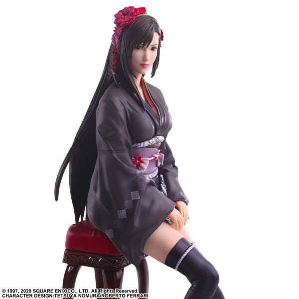 Estatua Tifa Lockhart Sporty Dress Ver Final Fantasy VII Remake Static Arts Gallery 23 cm - Collector4u.com