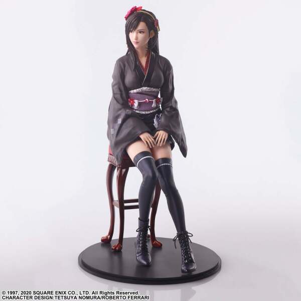 Estatua Tifa Lockhart Sporty Dress Ver Final Fantasy VII Remake Static Arts Gallery 23 cm - Collector4u.com