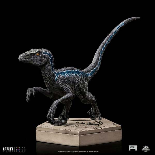 Estatua Velociraptor Blue Jurassic World Icons 9 cm - Collector4u.com