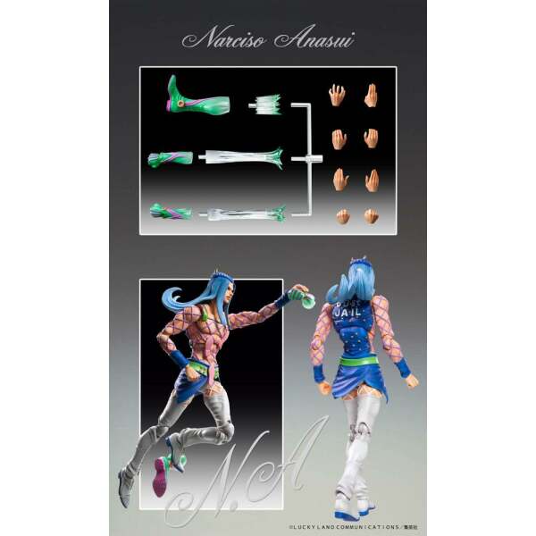 Figura Chozokado (Narciso A) JoJo’s Bizarre Adventure Part6 Stone Ocean 15 cm - Collector4u.com