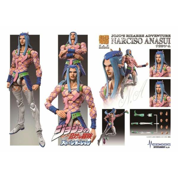 Figura Chozokado (Narciso A) JoJo’s Bizarre Adventure Part6 Stone Ocean 15 cm - Collector4u.com