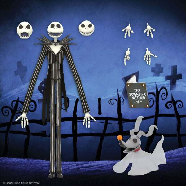 Figura Disney Ultimates Jack Skellington Pesadilla antes de Navidad 18 cm - Collector4u.com