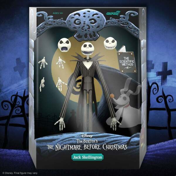 Figura Disney Ultimates Jack Skellington Pesadilla antes de Navidad 18 cm - Collector4u.com