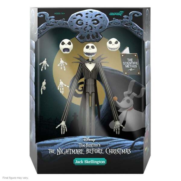 Figura Disney Ultimates Jack Skellington Pesadilla antes de Navidad 18 cm - Collector4u.com