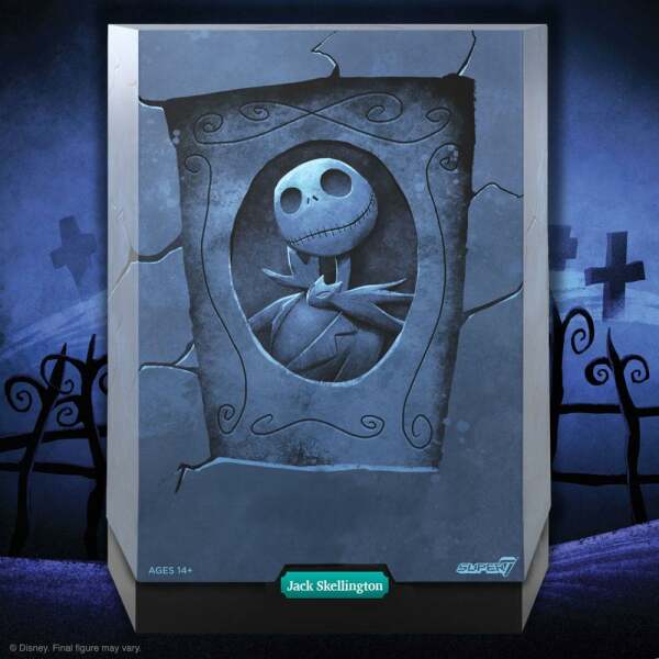 Figura Disney Ultimates Jack Skellington Pesadilla antes de Navidad 18 cm - Collector4u.com