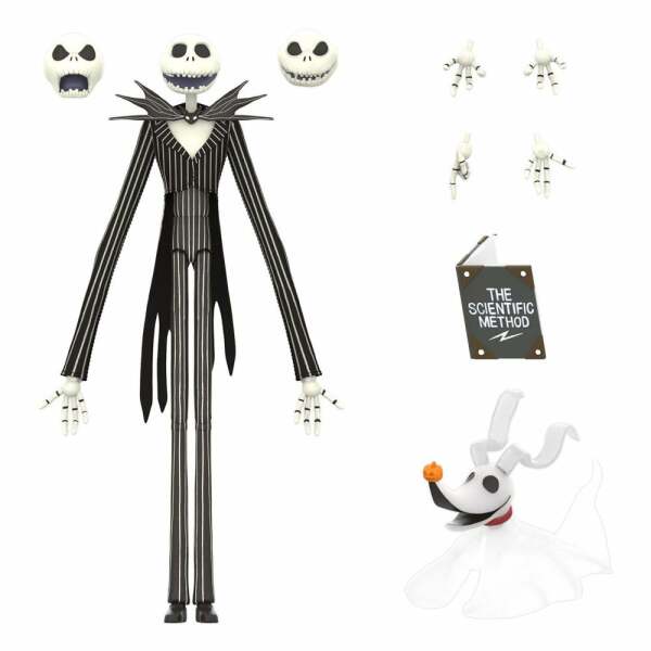 Figura Disney Ultimates Jack Skellington Pesadilla Antes De Navidad 18 Cm