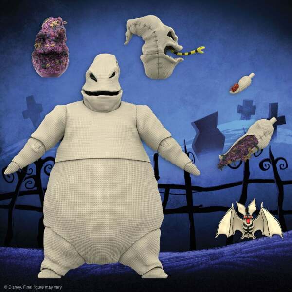 Figura Disney Ultimates Oogie Boogie Pesadilla antes de Navidad 18 cm - Collector4u.com