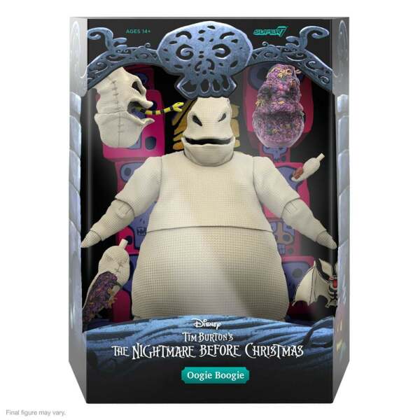 Figura Disney Ultimates Oogie Boogie Pesadilla antes de Navidad 18 cm - Collector4u.com