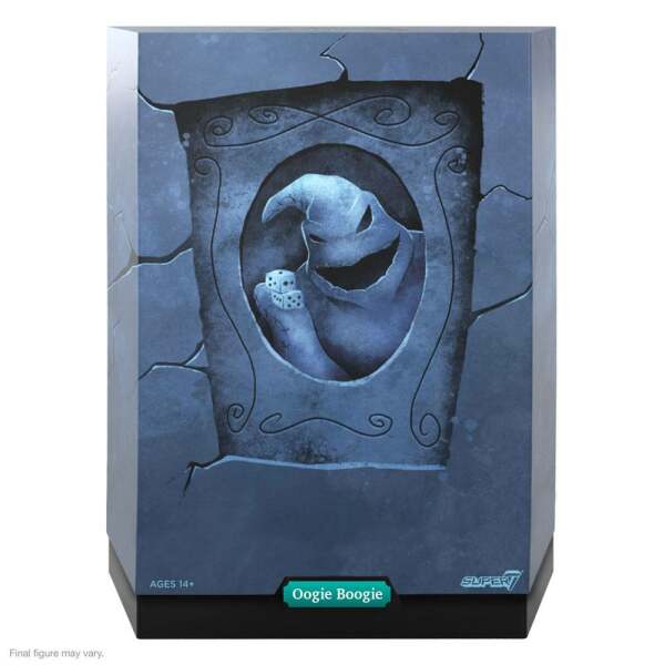 Figura Disney Ultimates Oogie Boogie Pesadilla antes de Navidad 18 cm - Collector4u.com