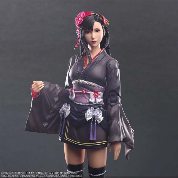 Figura Tifa Lockhart Exotic Dress Ver Final Fantasy VII Remake Play Arts Kai 25 cm - Collector4u.com