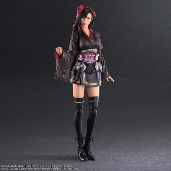 Figura Tifa Lockhart Exotic Dress Ver Final Fantasy VII Remake Play Arts Kai 25 cm - Collector4u.com