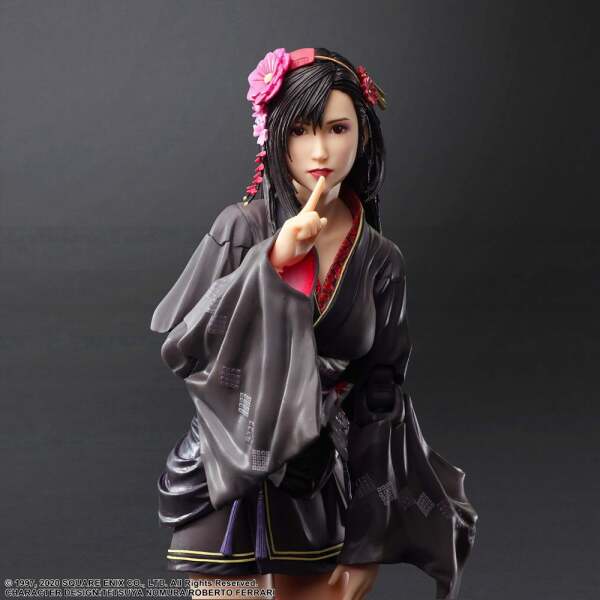 Figura Tifa Lockhart Exotic Dress Ver Final Fantasy VII Remake Play Arts Kai 25 cm - Collector4u.com