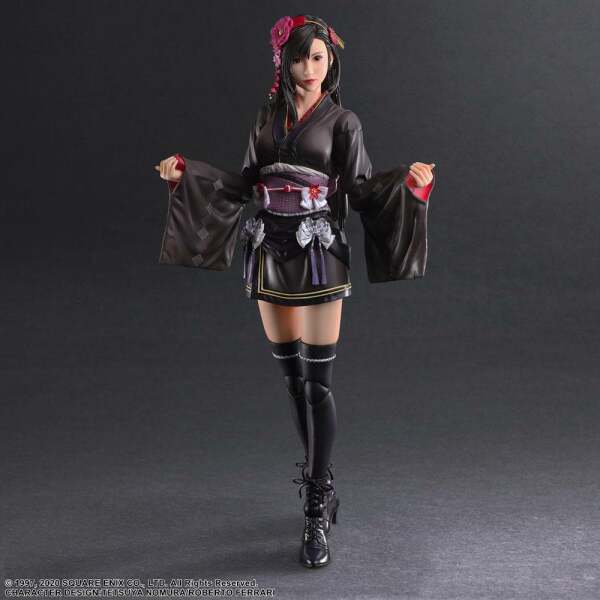 Figura Tifa Lockhart Exotic Dress Ver Final Fantasy VII Remake Play Arts Kai 25 cm - Collector4u.com