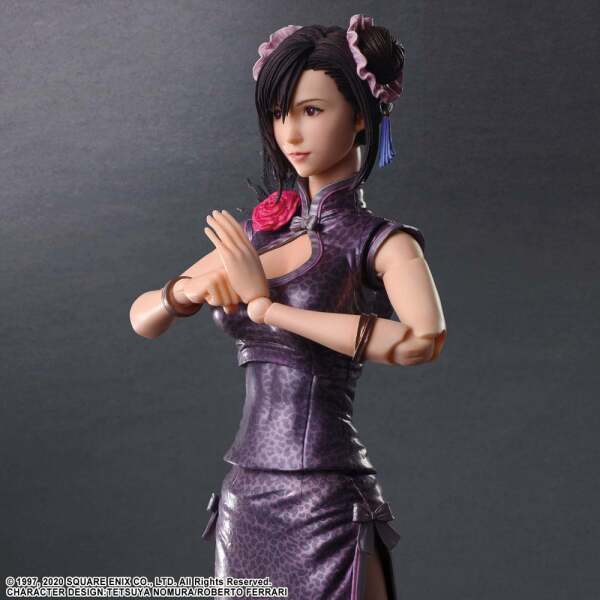 Figura Tifa Lockhart Sporty Dress Ver Final Fantasy VII Remake Play Arts Kai 25 cm - Collector4u.com