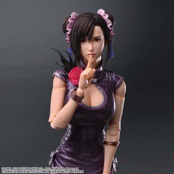 Figura Tifa Lockhart Sporty Dress Ver Final Fantasy VII Remake Play Arts Kai 25 cm - Collector4u.com