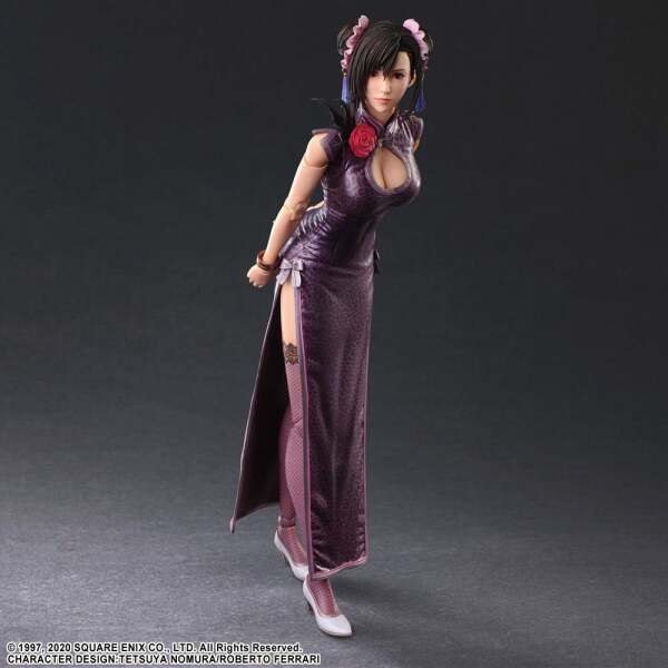 Figura Tifa Lockhart Sporty Dress Ver Final Fantasy VII Remake Play Arts Kai 25 cm - Collector4u.com