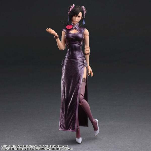 Figura Tifa Lockhart Sporty Dress Ver Final Fantasy VII Remake Play Arts Kai 25 cm - Collector4u.com