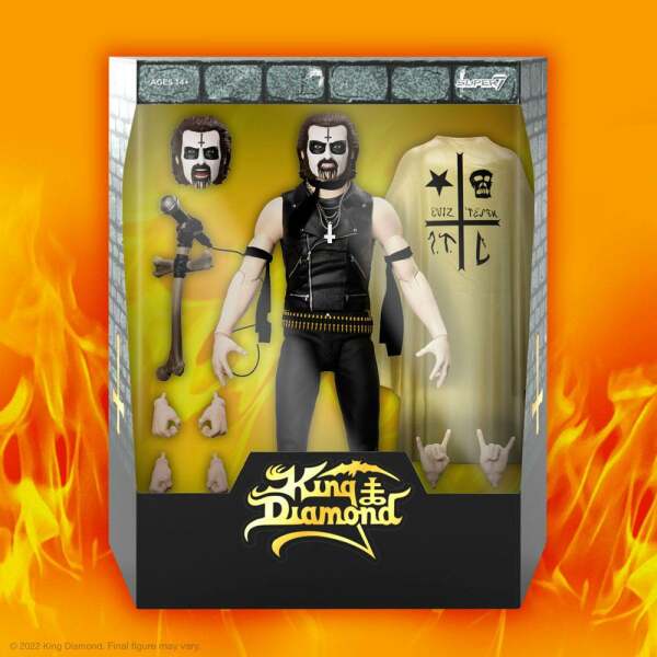 Figura Ultimates King Diamond Mercyful Fate (First Appearance) 18 cm - Collector4u.com