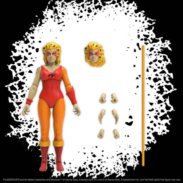 Figura Ultimates Wave 6 Cheetara ThunderCats: Los felinos cósmicos (Toy Recolor) 18 cm - Collector4u.com