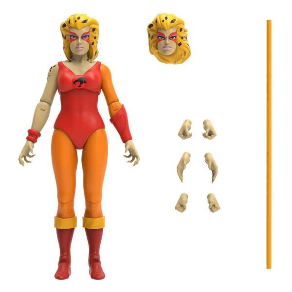 Figura Ultimates Wave 6 Cheetara Thundercats Los Felinos Cosmicos Toy Recolor 18 Cm